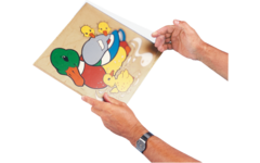 Rolf More - Afdekplaat puzzel 18 x 18 cm