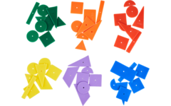 Rolf More - Hamertje tik Geo figurenset, 144 stuks