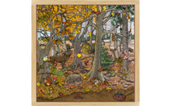 Rolf Puzzels - Puzzel bos herfst-winter, 64 stukjes