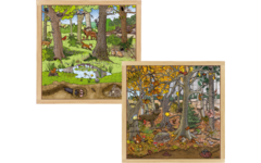 Rolf Puzzels - Puzzel bos lente-zomer, 64 stukjes