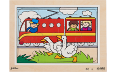 Rolf Puzzels - Puzzelserie transport 2, 12 stukjes per puzzel