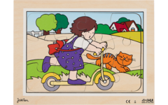 Rolf Puzzels - Puzzelserie transport 2, 12 stukjes per puzzel