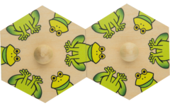 Rolf Puzzels - Carrousel puzzel Kikker, 7 stukjes