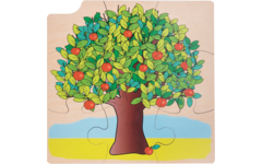 Rolf Puzzels - Groeipuzzel boom, 4 lagen, 36 stukjes