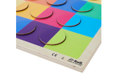 Rolf Puzzels - Reliëfpuzzel kleurenduo’s, 12 stukjes