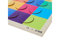 Rolf Puzzels - Reliëfpuzzel kleurenduo’s, 12 stukjes