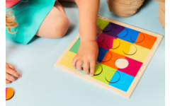 Rolf Puzzels - Reliëfpuzzel kleurenduo’s, 12 stukjes
