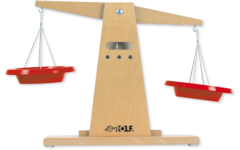 Rolf More - Weegschaal hout