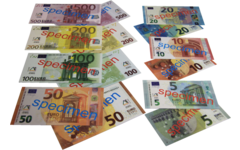 Rolf More - Bankbiljet euro assortiment van 40 stuks