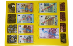 Rolf More - Eurogeld sorteerset voor 2 leerlingen