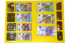 Rolf More - Eurogeld sorteerset voor 2 leerlingen