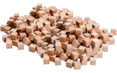 Rolf More - MAB materiaal - kubieke cm blank niet magnetisch, 100 stuks