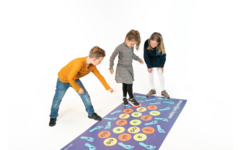 Rolf More - Woordjes lopen alle klanken, 100 x 200 cm, vinyl
