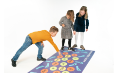 Rolf More - Woordjes lopen alle klanken, 100 x 200 cm, vinyl