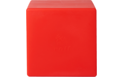 Rolf More - Bouwkubus rood