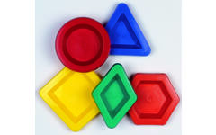 Rolf More - Zandvormenset super ECO 5 st. rood/geel/blauw/groen/oranje