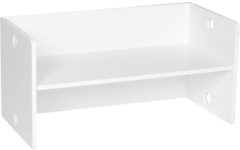 Rolf More - Bank Kuben kleuteruitvoering Wit gespoten 72x36x36cm ongemonteerd
