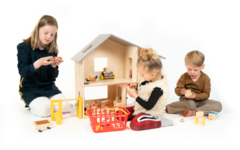 Rolf More - Poppenhuis groot met zonnepanelen