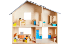 Rolf More - Poppenhuis groot met zonnepanelen