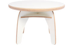 Rolf More - Ronde tafel, wit, hoogte B2 (53 cm)