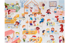 Rolf Puzzels - Vloerpuzzel welkom in de groep, 40 stukken