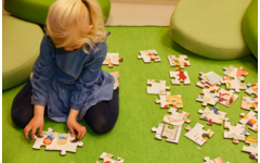 Rolf Puzzels - Vloerpuzzel welkom in de groep, 40 stukken