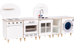 Rolf More - Keuken wit, bestaande uit 5 onderdelen