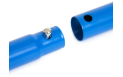 Tuff tray | verstelbaar onderstel blauw