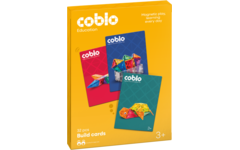Coblo Bouwkaarten, set van 32 stuks