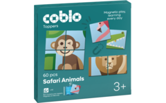 Coblo Toppers Safari Dieren, set van 60 stuks