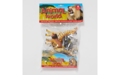 Dierentuindierenset, 6 stuks