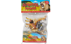 Dierentuindierenset, 6 stuks