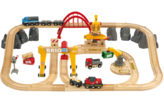Brio spoorweg basisset in opbergbox