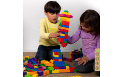 BiOBUDDi Education Big bouwblokken 50 stuks