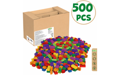 BiOBUDDi Education Big bouwblokken 500 stuks
