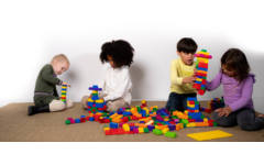 BiOBUDDi Education Big bouwblokken 500 stuks