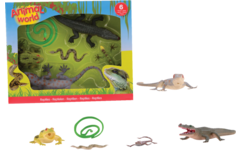 Reptielen 6 stuks