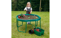 Tuff tray | verstelbaar onderstel groen