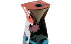 Zand-watermolen gerecycled 'Blue Marine'