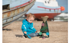 Zand-watermolen gerecycled 'Blue Marine'