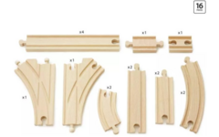 Brio World uitbreidings set tussenstukken