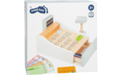 Small Foot - Houten Speelgoedkassa met Accessoires, 15dlg.