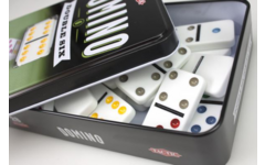 Domino dubbel 6 in blik
