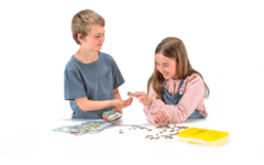 Euro-geldkoffer 130 bankbiljetten + 160 munten, in RE-Wood® doos