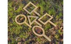 Houten Vormzoekers (5 st)