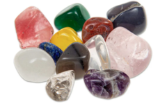 Edelstenen, 12 stuks
