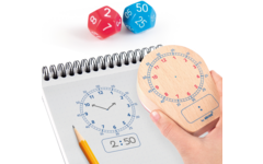Kloktijdenspel "analoog/digitaal"