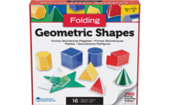 Geometrische vouwbare vormenset