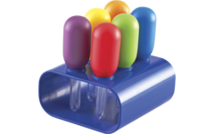 Jumbo pipetten in een standaard
