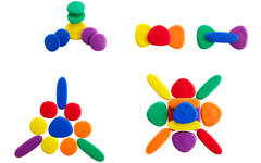 Kiezelstenen Junior in regenboogkleuren, activiteitenset